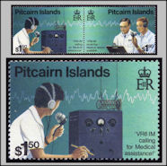 GUTTER PAIRS - PITCAIRN Isl. 1988 - VR6IM CQ medico